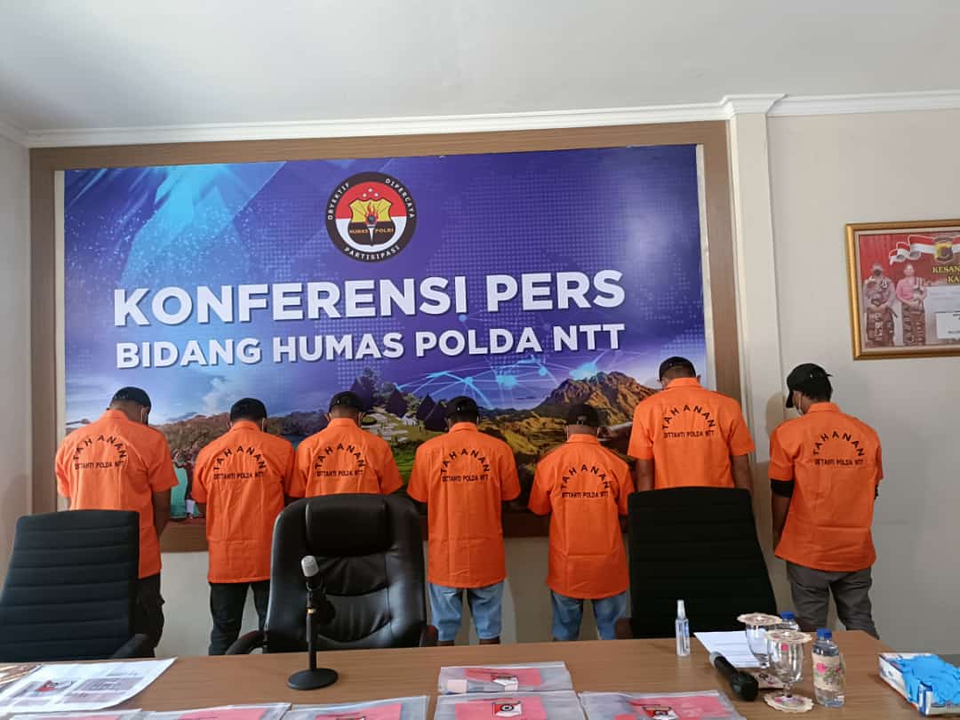 7 Orang Pelaku Judi Online Jadi Tersangka, Dibekuk Polda NTT 