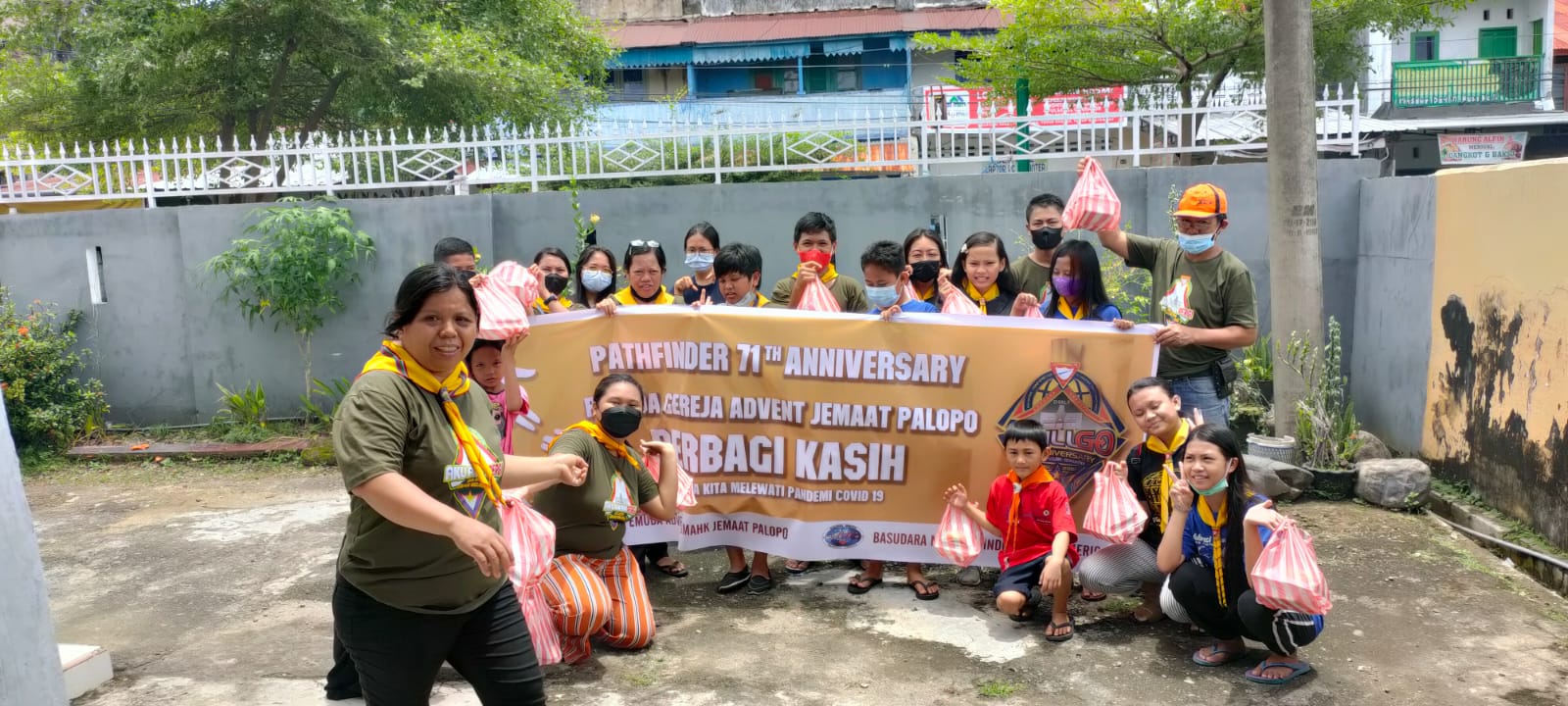 Peduli Kemanusiaan, Basudara Ministry Indonesia-Amerika Gandeng Pemuda  Advent di Palopo Lakukan Ini