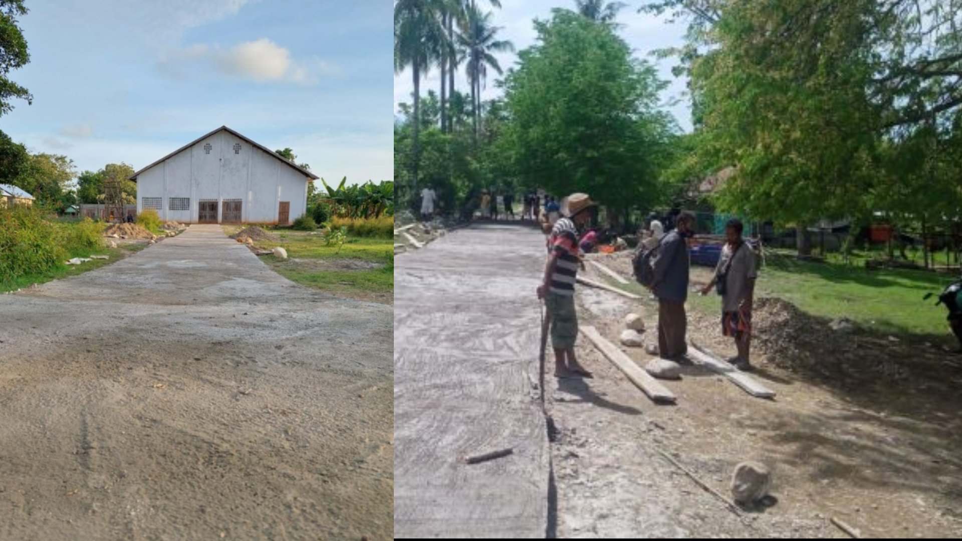 Akses Jalan Tiga Desa di Kabupaten Malaka Mulai Dikerjakan 