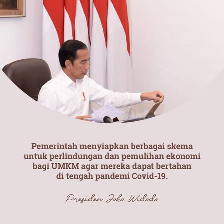 Pemerintah Pusat Siapkan Lima Skema  Lindungi Ekonomi UMKM di Tengah Covid-19 
