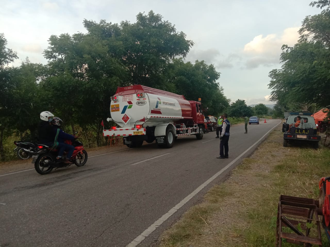 Antisipasi Covid-19, Kabupaten Belu Perketat Jalur  Masuk Dari Desa Tasain