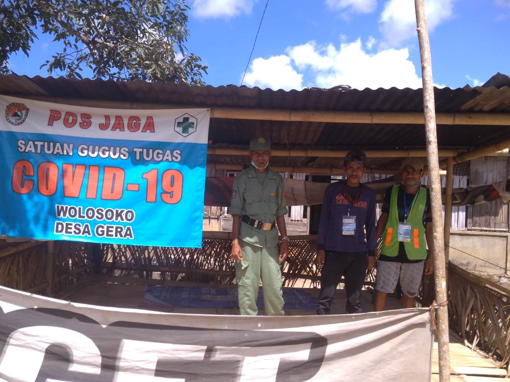 Pemerintah Desa Gera Abaikan Posko Covid-19, Tim Covid-19 Tidak Mau Kerja
