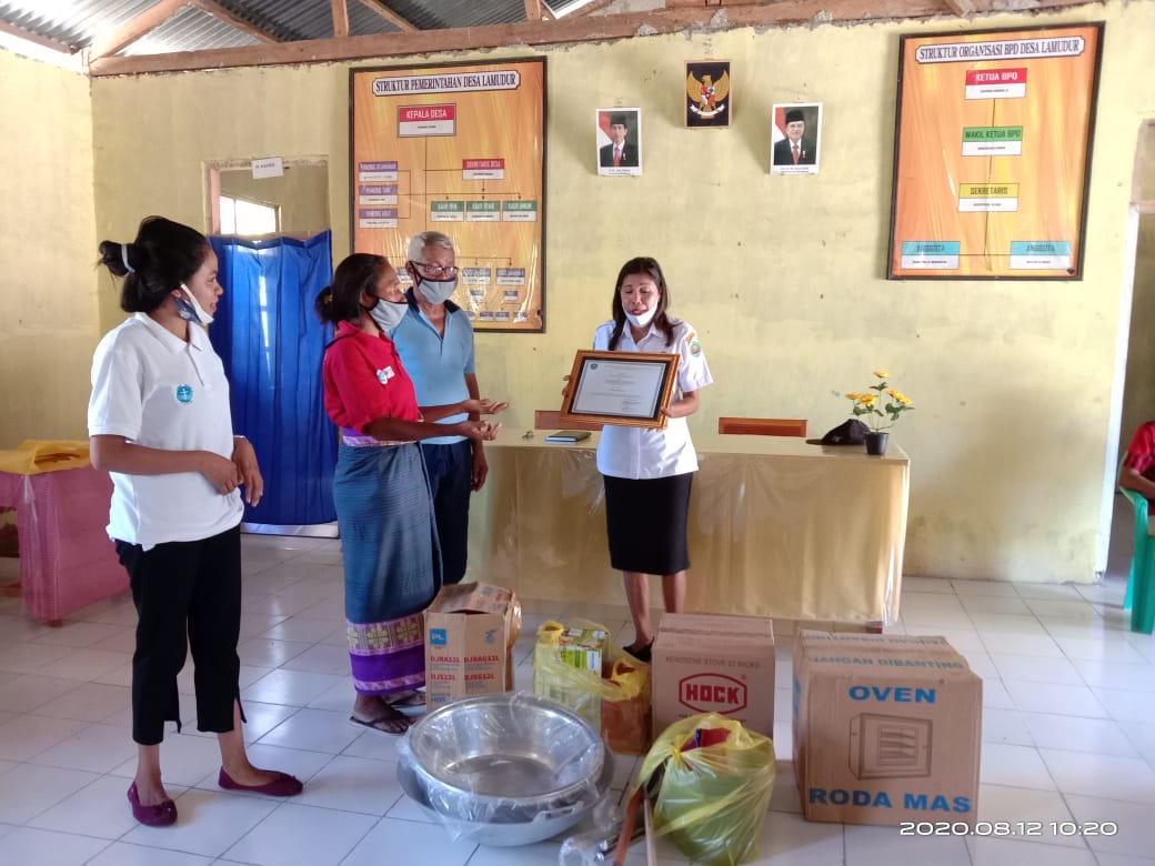 Terima Penghargaan Dari Dinkes Malaka, Kelompok Toga Ini Duduki Peringkat 4 TOGA