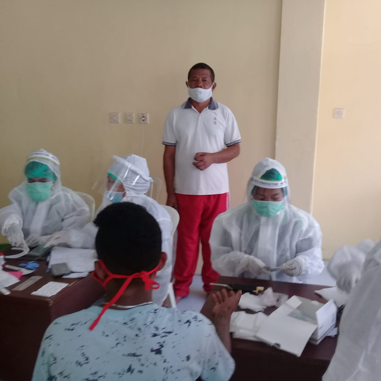 Rapid Test Masal Dilakukan di Desa Ndungga Ende