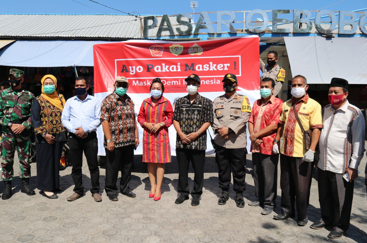 Pemkot Kupang dan Polres Kupang Kota Gelar Operasi Protokol Kesehatan