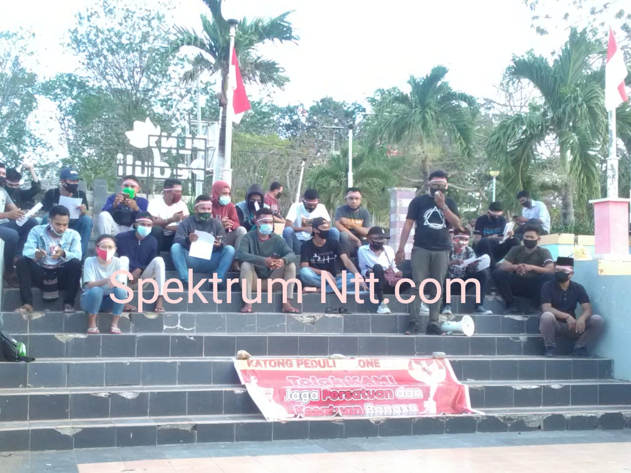 Aliansi Katong Peduli Indonesia Lakukan Aksi Tolak KAMI di Bumi Flobamora