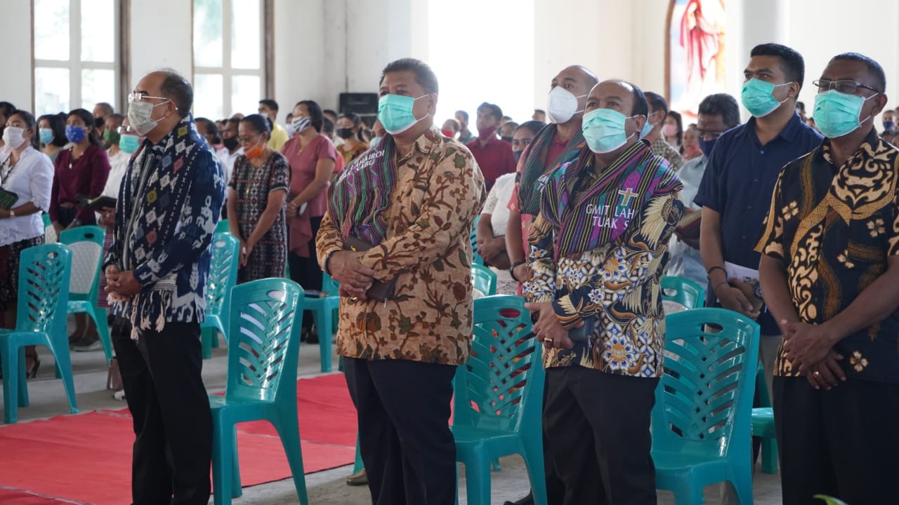 Hadiri Pengutusan dan Pisah Sambut Pendeta,  Ini Pesan Walikota Kupang