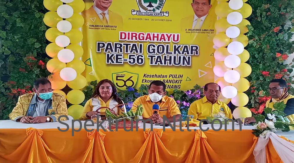 Peringati HUT ke-56, DPD Partai Golkar NTT Lakukan Ini