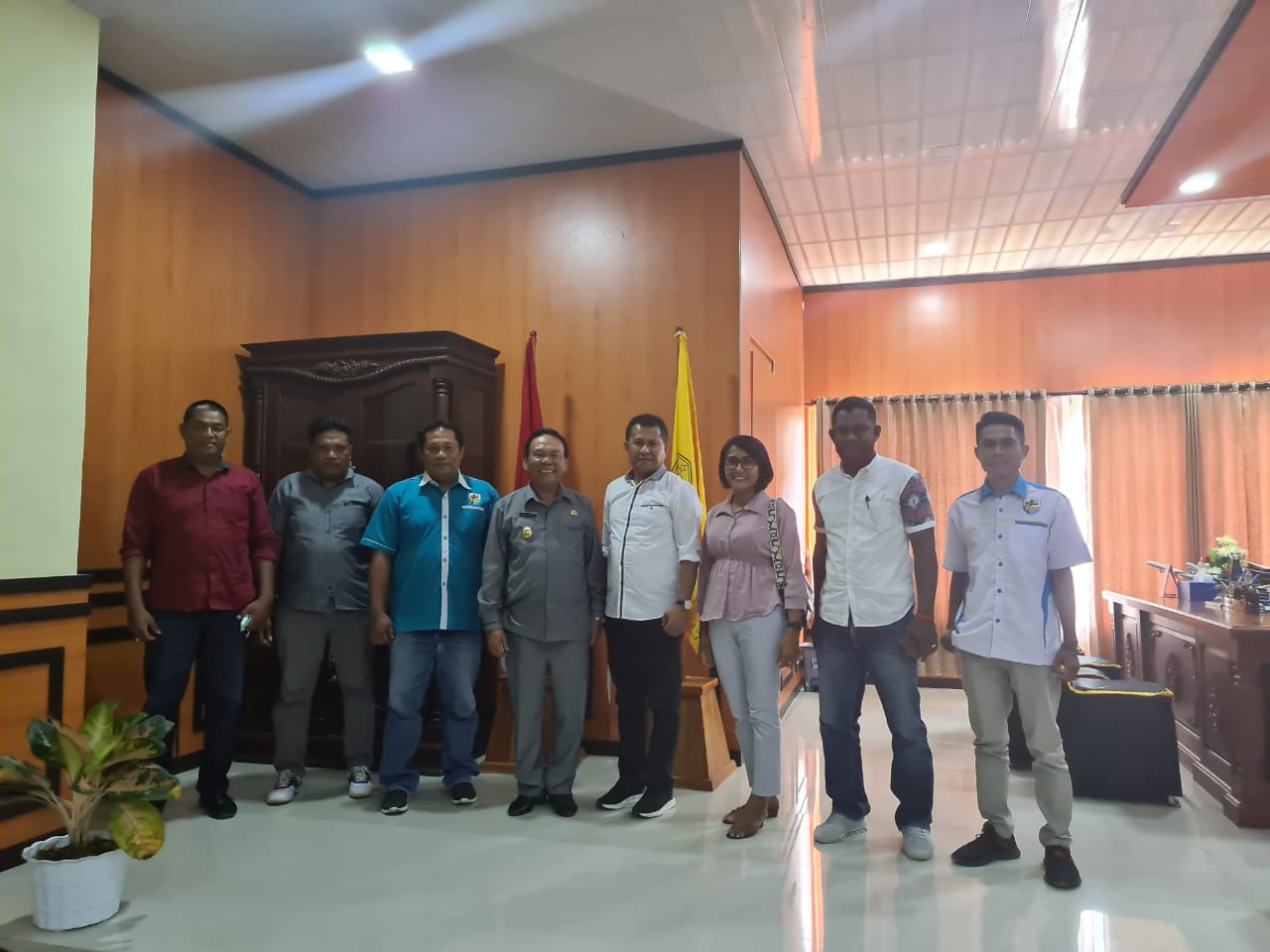 Bupati Korinus : KNPI Harus Hadir dalam Persoalan Pemuda di Daerah 