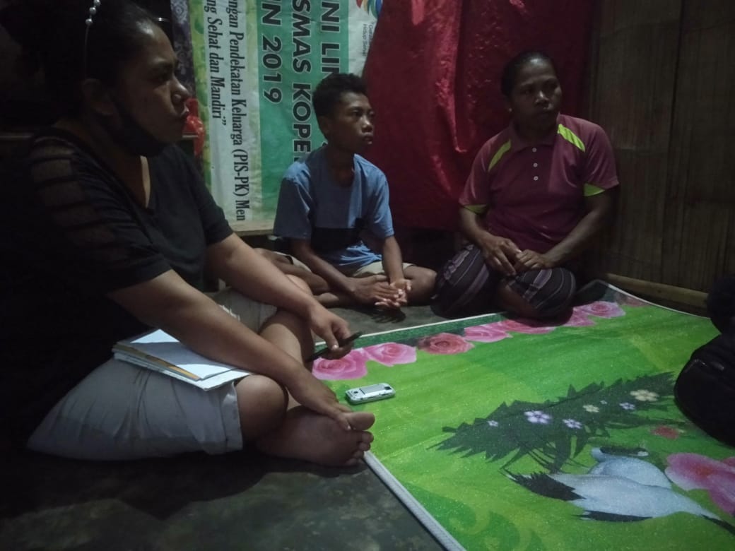 Anak Penderita Tumor Mata di Sikka Butuh  Uluran Tangan