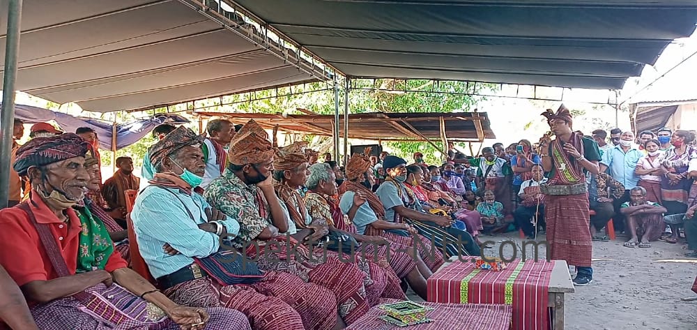 Pasangan Calon SN-KT Disambut Gembira Ratusan Pendukung di Desa Tesa dan Meotroi