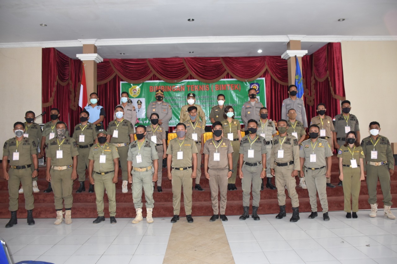 Satpol PP Kota Kupang Lakukan Bimtek  Pengamanan Objek Vital di Kota Kupang 