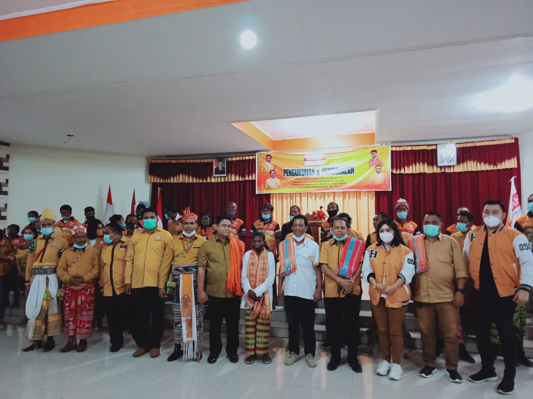 Hanura Gelar Pelantikan Pengurus DPC TTS dan Peresmian Rumah Nenek Rut