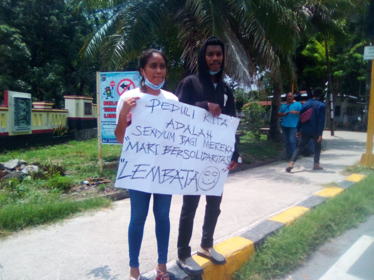 Komunitas Pemuda Sikka, Lakukan Aksi Kemanusiaan Peduli Erupsi Gunung Ile Lewotolok Lembata