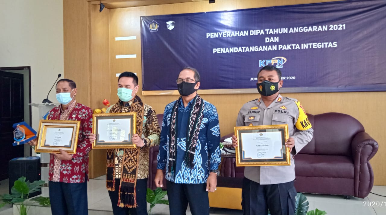 Tahun 2021 Ende, Nagekeo dan Sikka Mendapat 68 DIPA senilai 856,59 Miliar