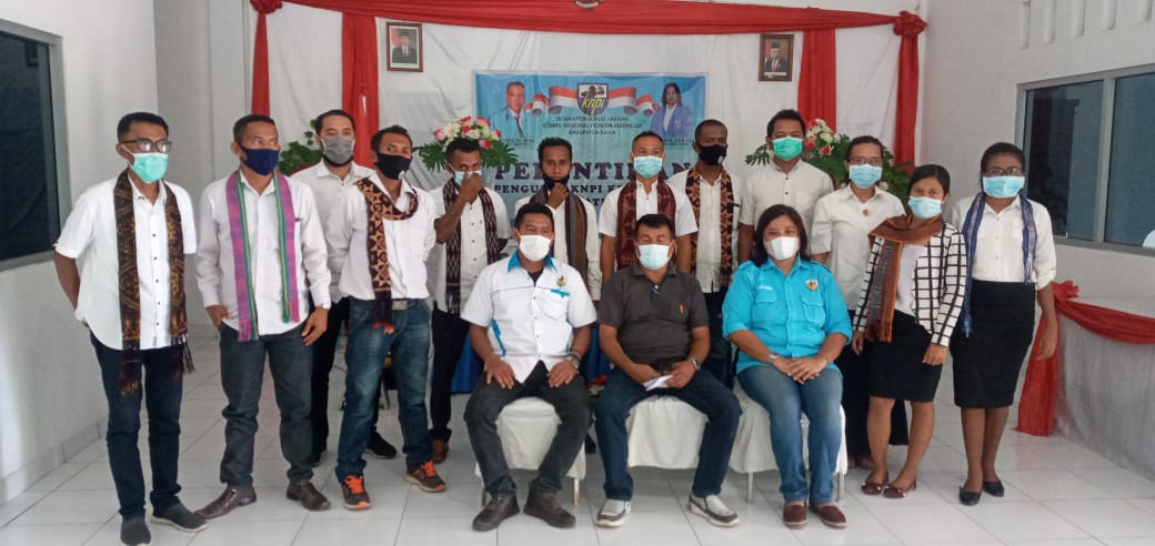 Konsolidasi Organisasi, DPD KNPI Sikka melantik kepengurusan kec. Paga