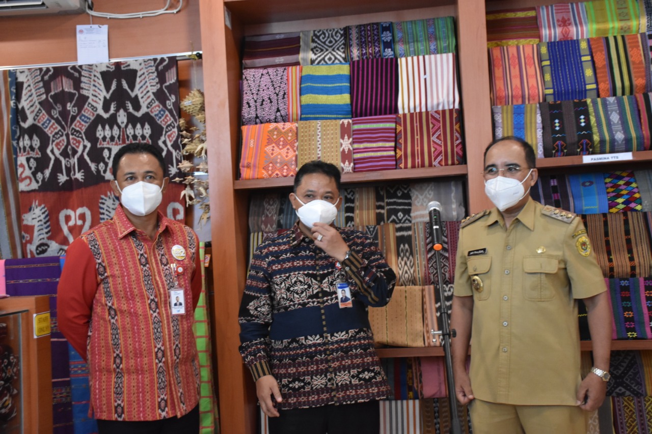 Kenalkan Motif Tenun Bunga Sepe Di Exotic Tenun Fest, Ini Kata Walikota Kupang 