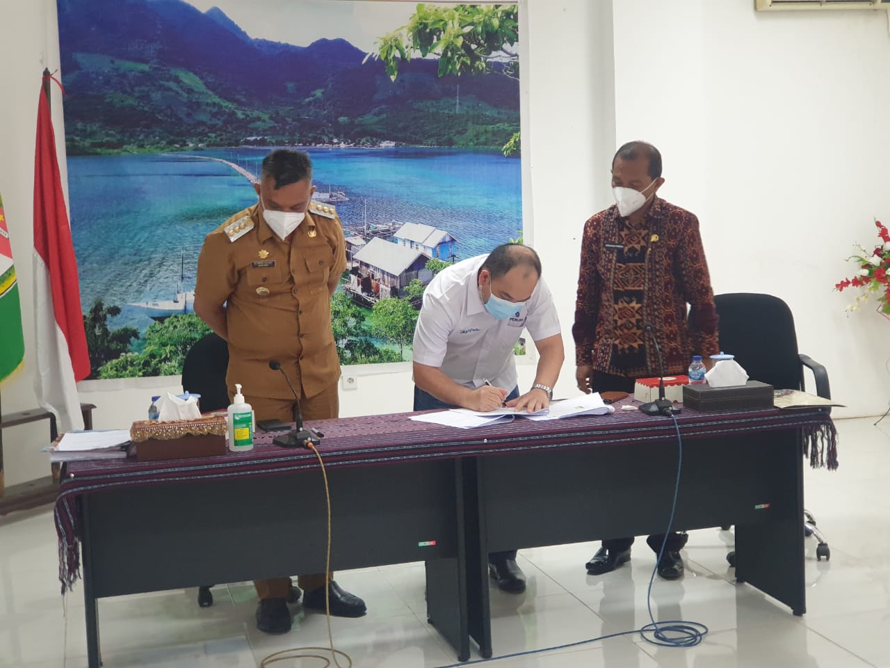 Pemkab Sikka Akan Uji Coba Transaksi Non Tunai di Pedagang Pasar 