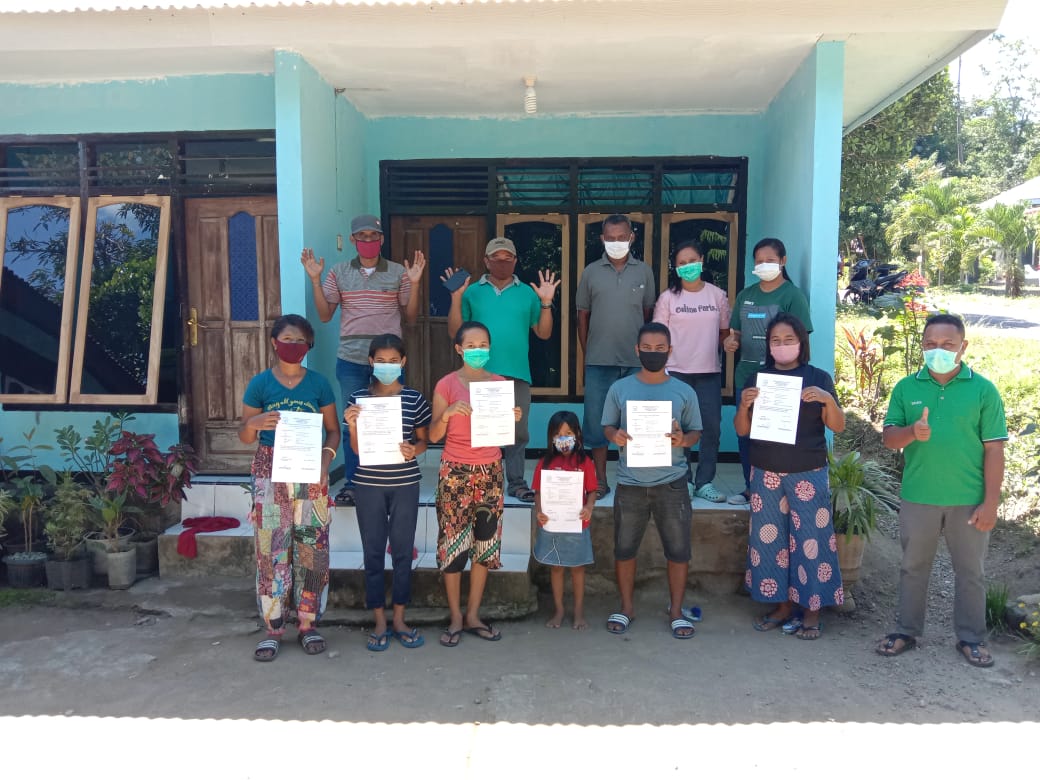 6 Orang Pasien Positif Covid-19 dari Kecamatan Mego-Sikka dinyatakan Sembuh