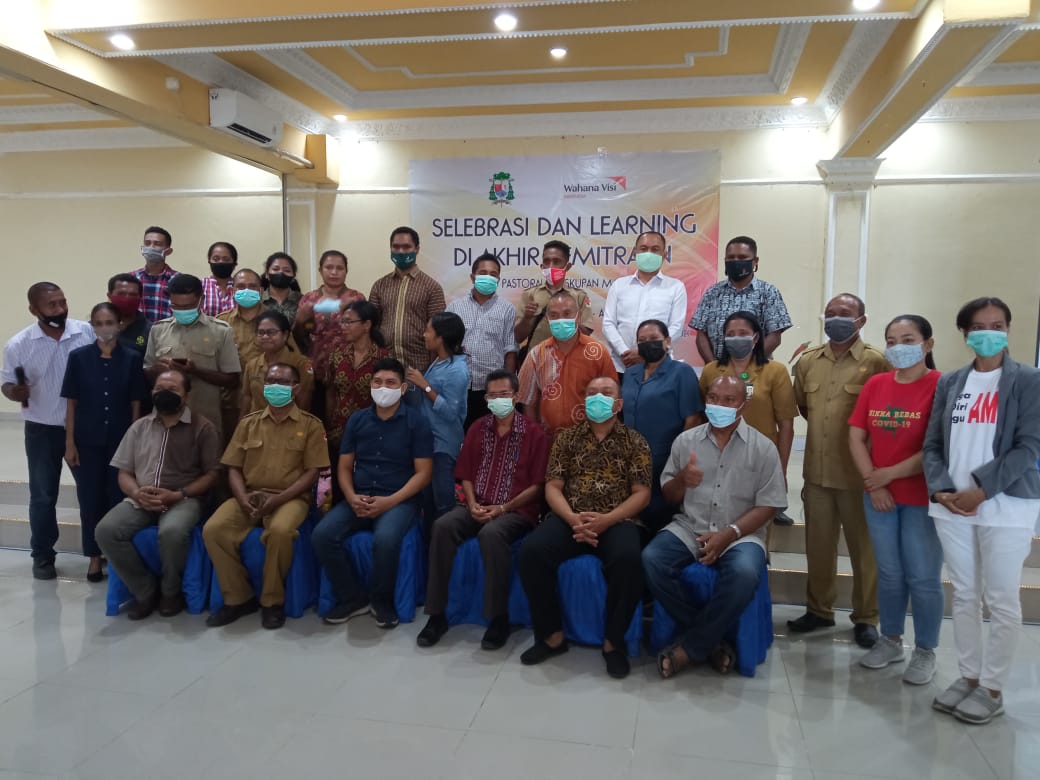 WVI Area Sikka dan Puspas KUM Lakukan  Kegiatan Selebrasi dan Learning Di Akhir Kemitraan