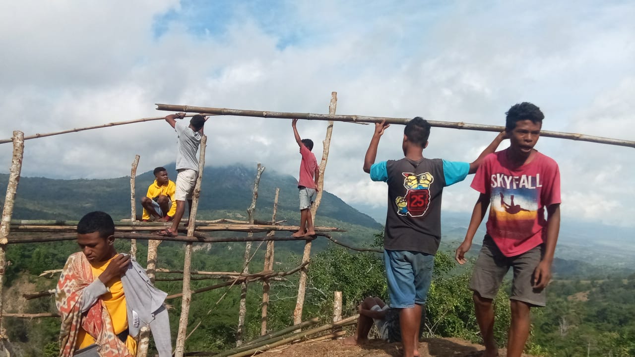 Waaw Pemuda Faturika Berinisiatif Membangun Wisata Baru Di Raimanuk, Belu 