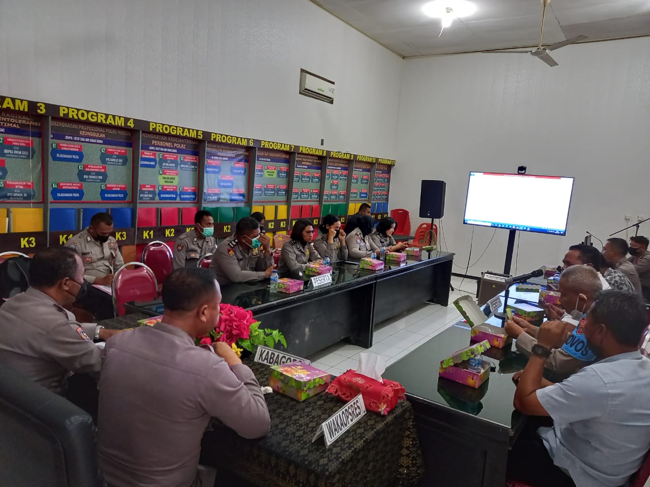 Kapolres Ende Selenggarakan Latihan Bina Kusuma Ranakah 2022