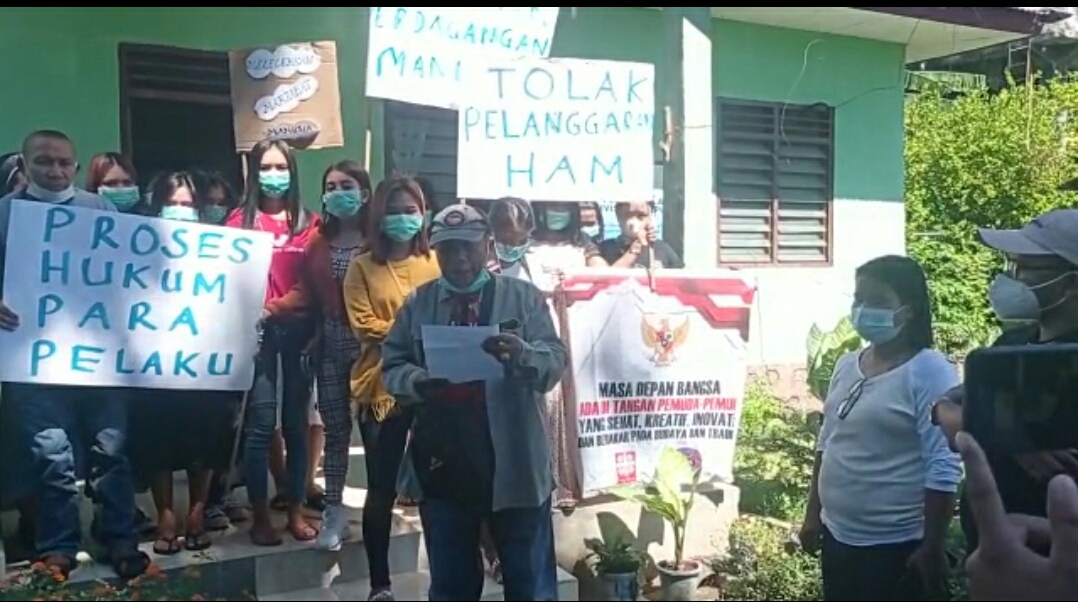 Eksploitasi Anak, Truk-F Dan Jaringan Perjuangan HAM Sikka Tolak Keberangkatan 17 Anak Ke Kupang