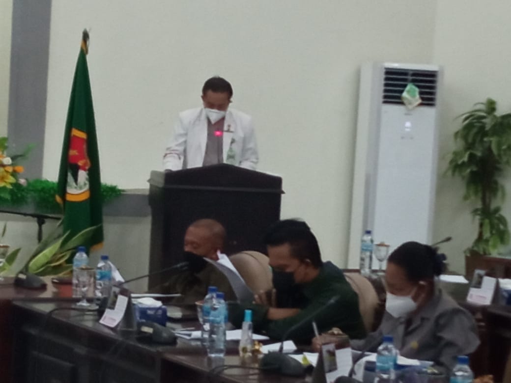 Rapat Bersama Dengan Nakes dan DPRD Sikka, Berakhir Ricuh