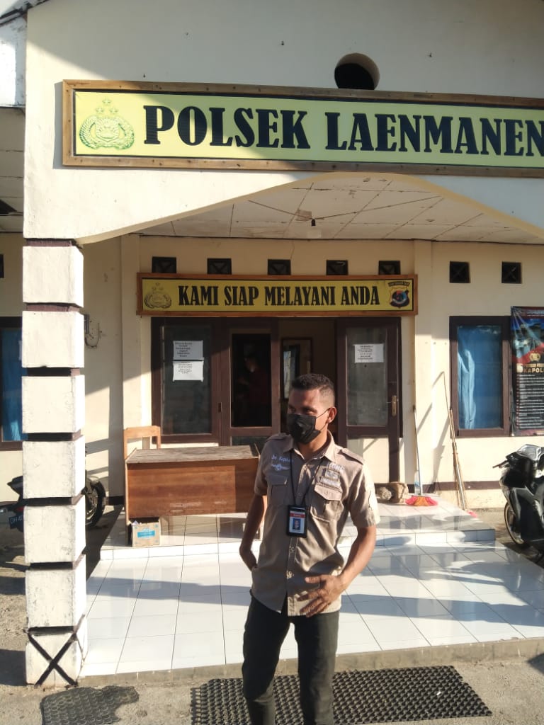 Akhirnya Wartawan Sepang Indonesia Ikut Laporkan Kedes ADB Ke Polsek Laenmanen 