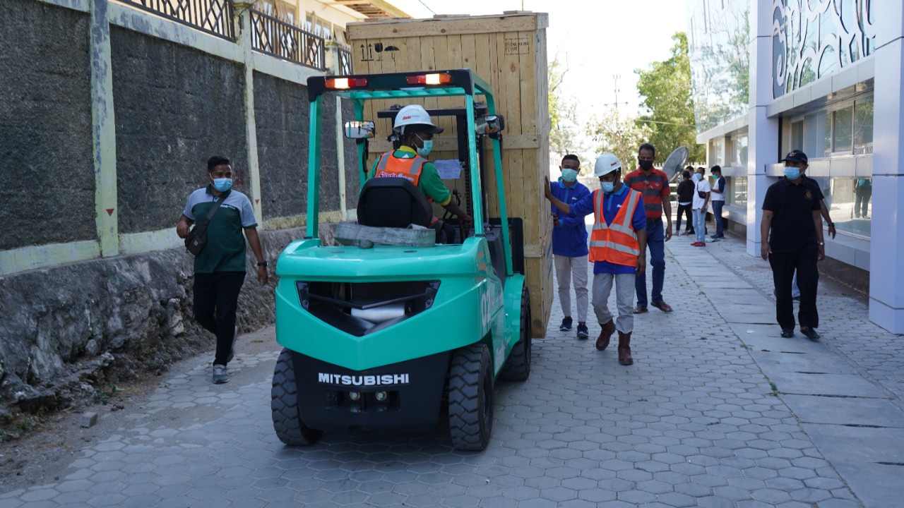 Walikota Sambut Kehadiran Generator Oksigen di RSUD SK Lerik 