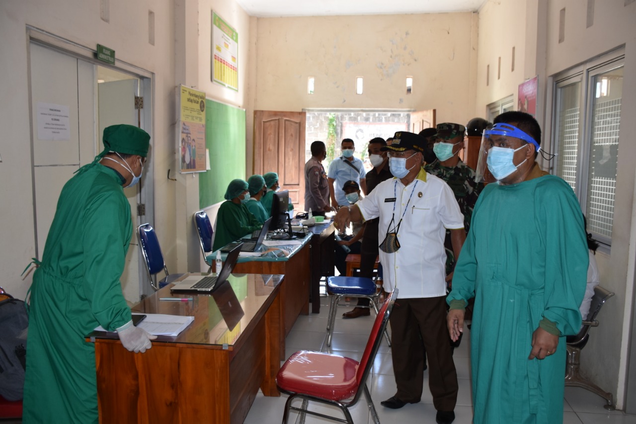 Wawali Hermanus Tegaskan Fokus Vaksinasi Pada Kelurahan,Sistem Jemput Bola