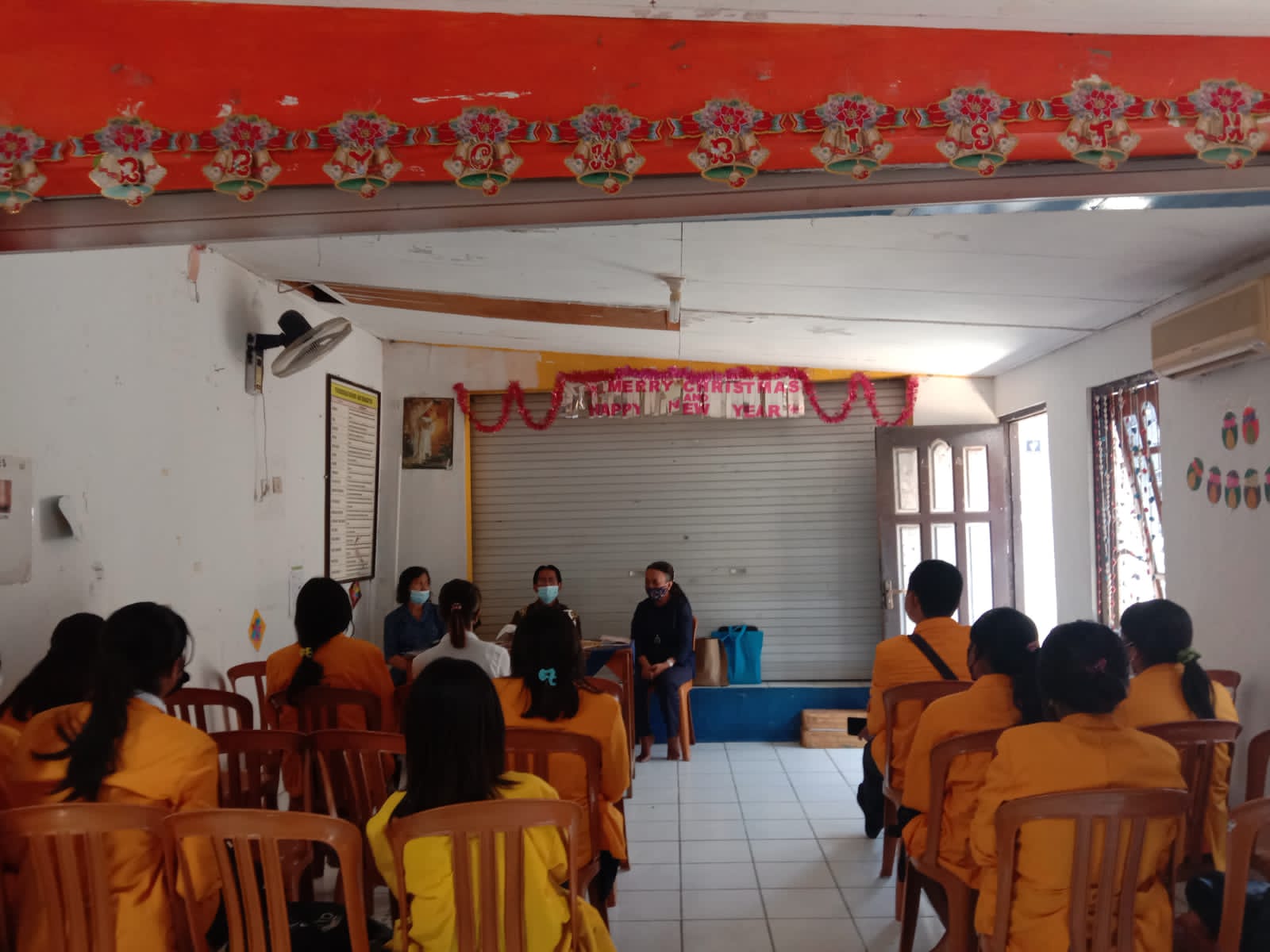 Sebanyak 16 Mahasiswa Prodi PLS Lakukan PPL di PKBM Tiberias Fatululi.