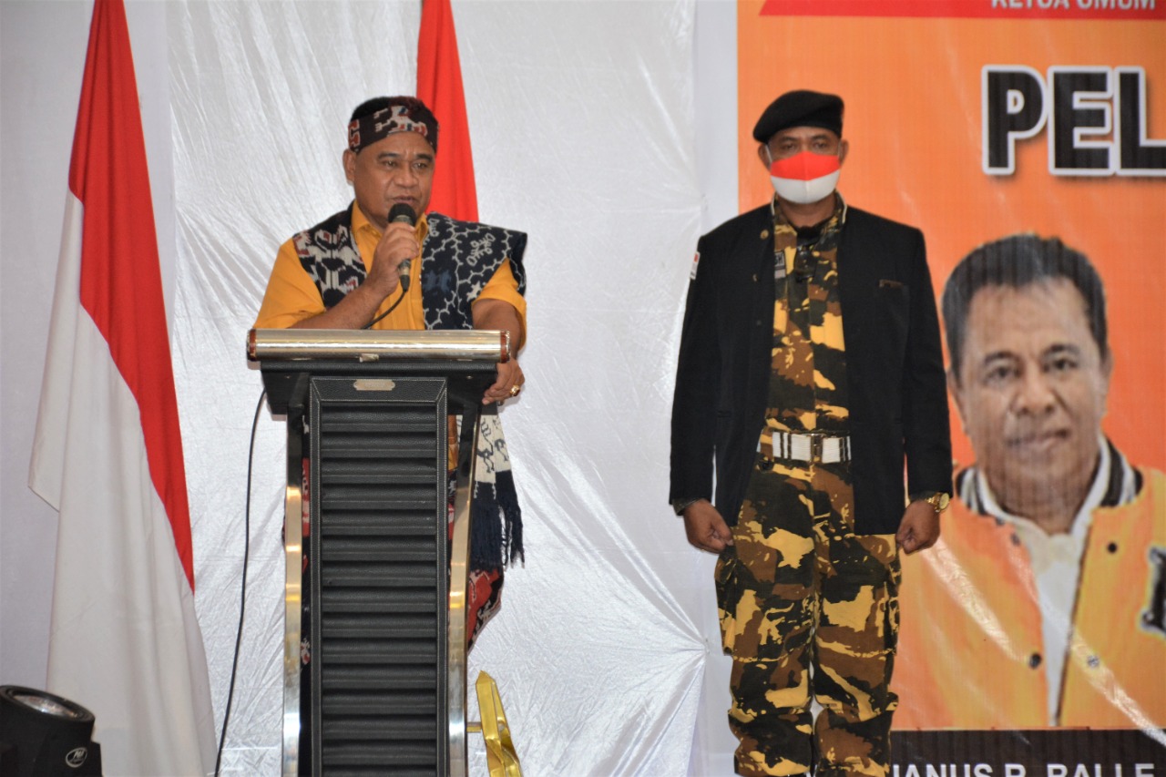 Sekda Hadiri Pelantikan BPH dan Muskercab DPC Partai Hanura Kota Kupang 