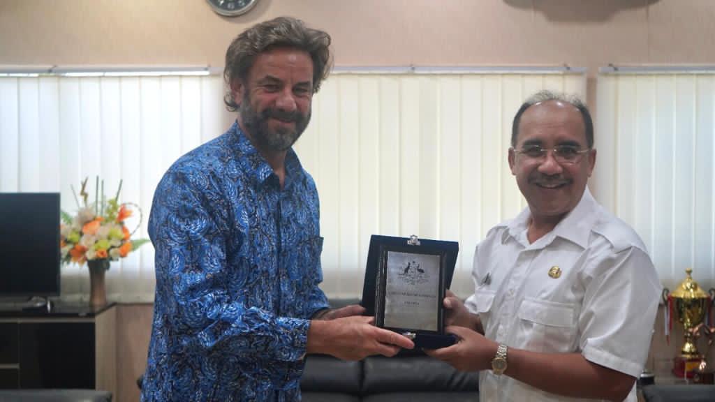 Wakil Dubes Australia Apresiasi Terhadap Pembangunan Kota Kupang 