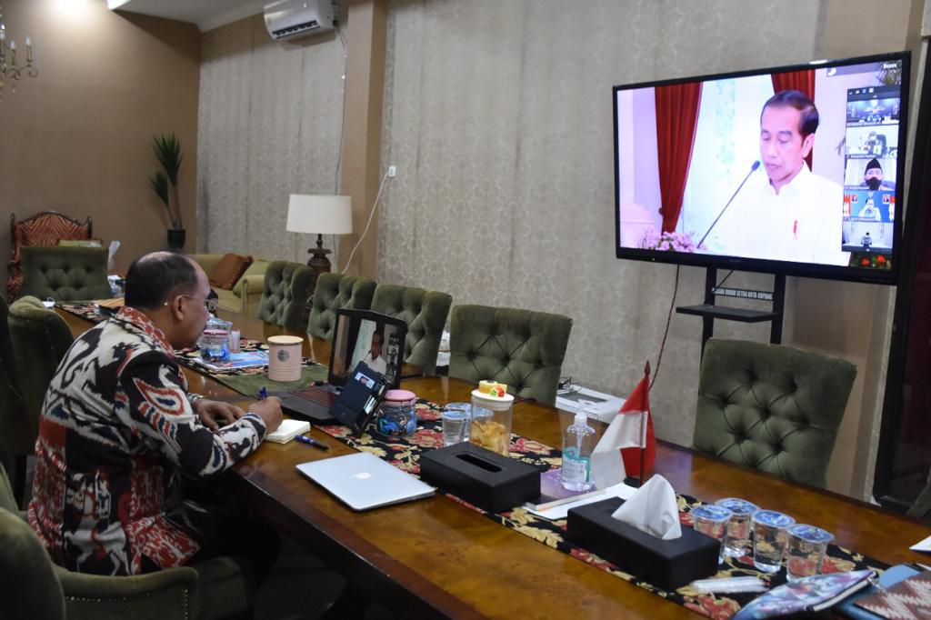 Walikota Kupang Tindaklanjuti Arahan Presiden Dalam Percepatan Vaksinasi 