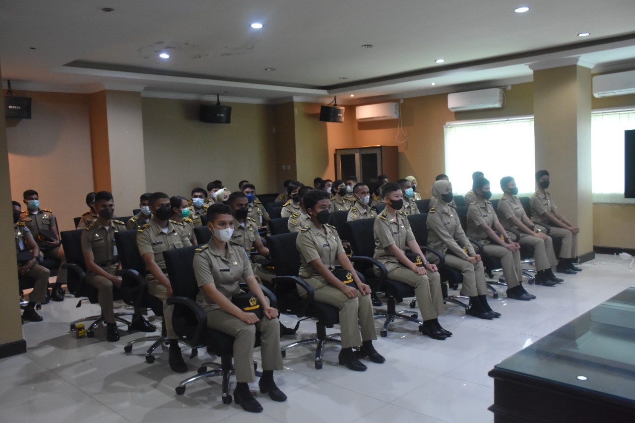 Wawali Kupang Saat Menerima Audiens Dari 41 Praja IPDN, Katakan Hal Ini