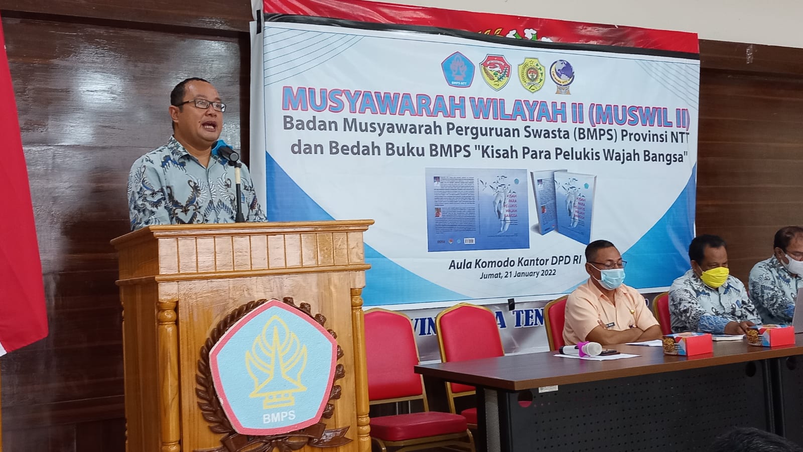 Winston Rondo Kembali Terpilih Secara Aklamasi Pimpin BMPS NTT 