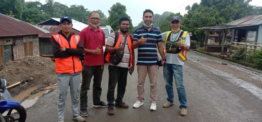 Anggota DPRD Provinsi NTT, Supriyadi Pantau Proses 6 Ruas Jalan Provinsi di Ende 