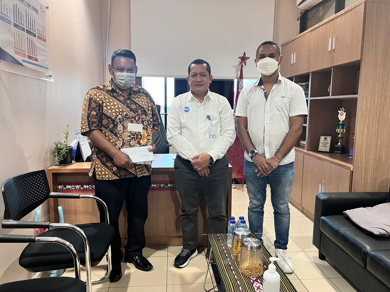 Bank NTT Mendukung Pembangunan Gereja di Penfui