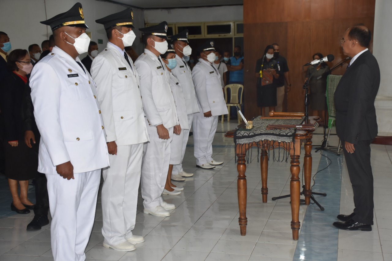 Ini 110 Nama Pejabat Administrasi, Fungsional dan Pengawas Sekolah Kota Kupang Yang Baru Dilantik