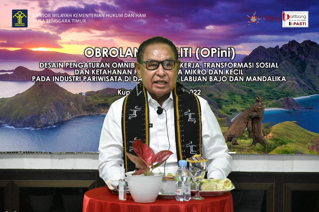 Wagub Nae Soi : Omnibus Law Sederhanakan Regulasi Demi Mudahkan Investasi Para Pelaku Usaha 