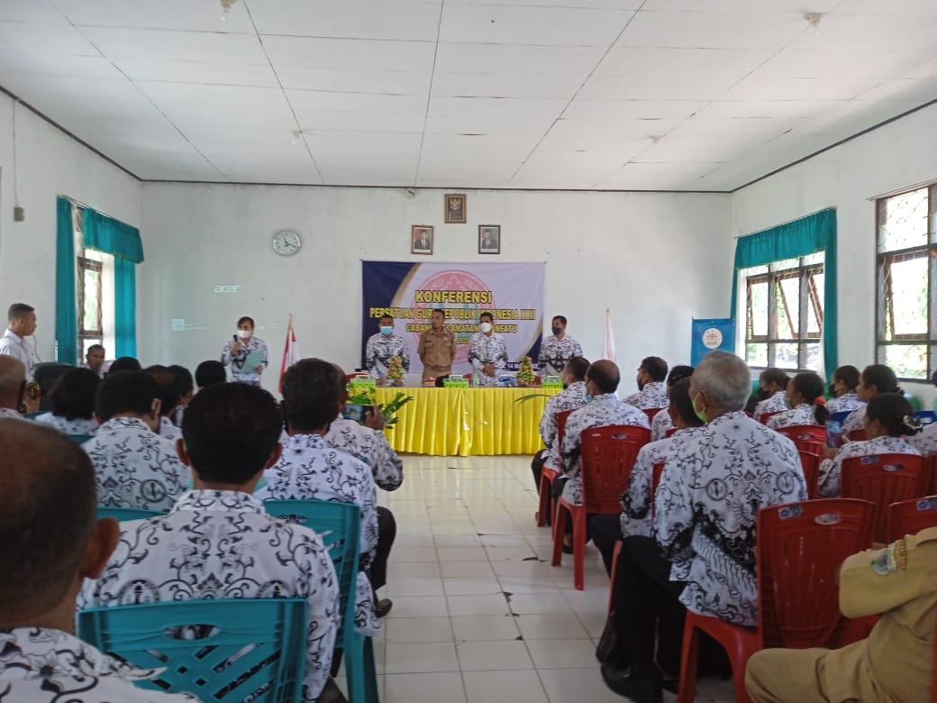 Badan Pengurus PGRI Cabang Kecamatan Kuanfatu Resmi Dilantik Hari Ini