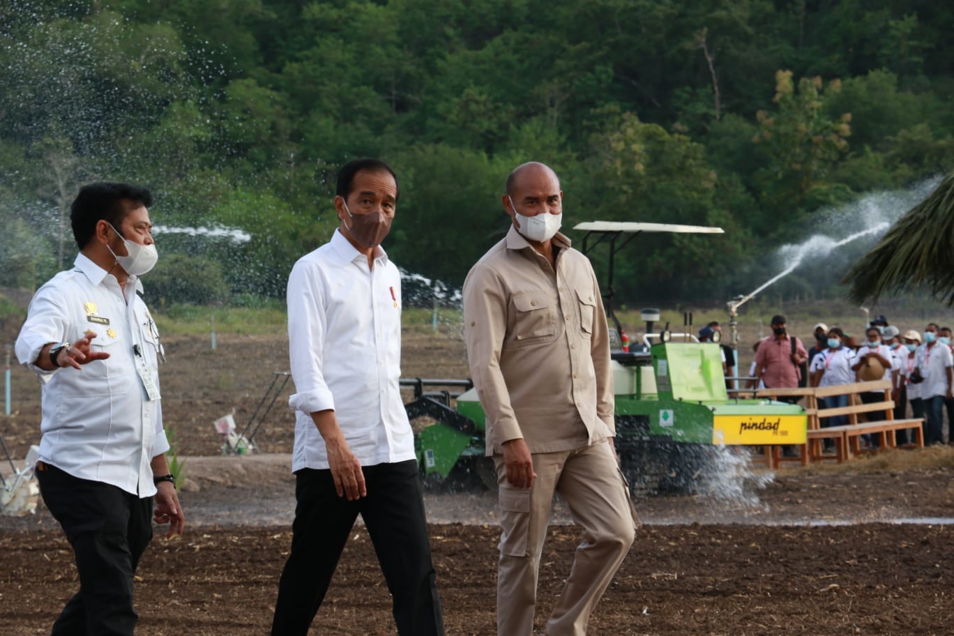 Dampingi Kunker Presiden, Gubernur VBL Apresiasi Upaya Pemerintah Pusat Bangun NTT