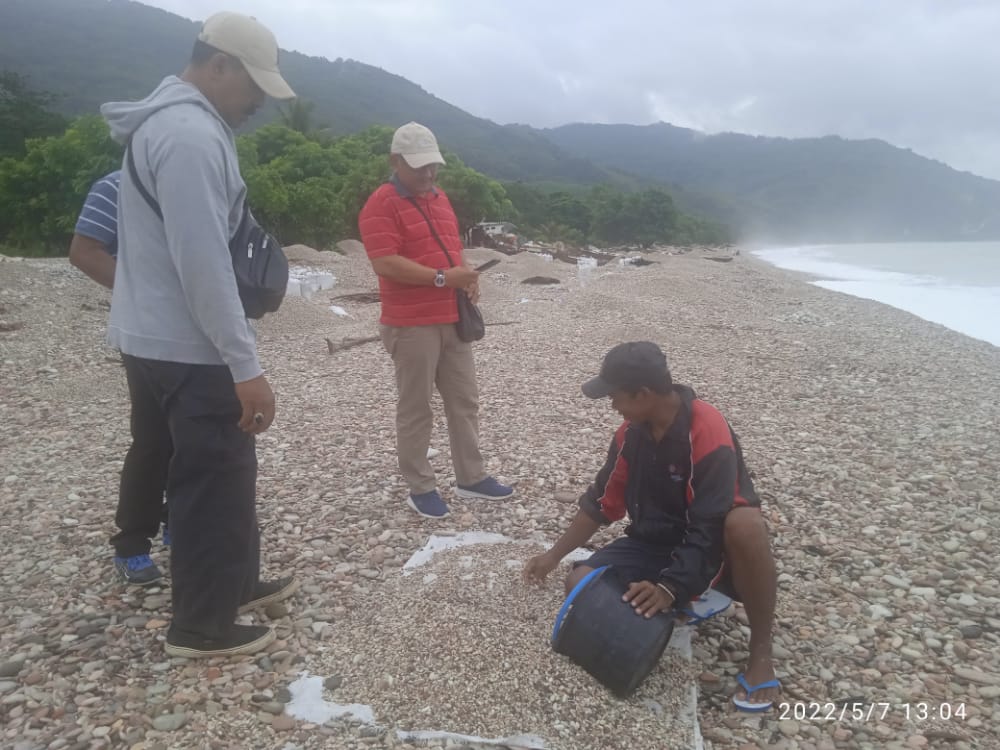 Kadis ESDM NTT Pantau Tambang Ilegal di Pelabuhan Fat’un Kolbano, TTS 