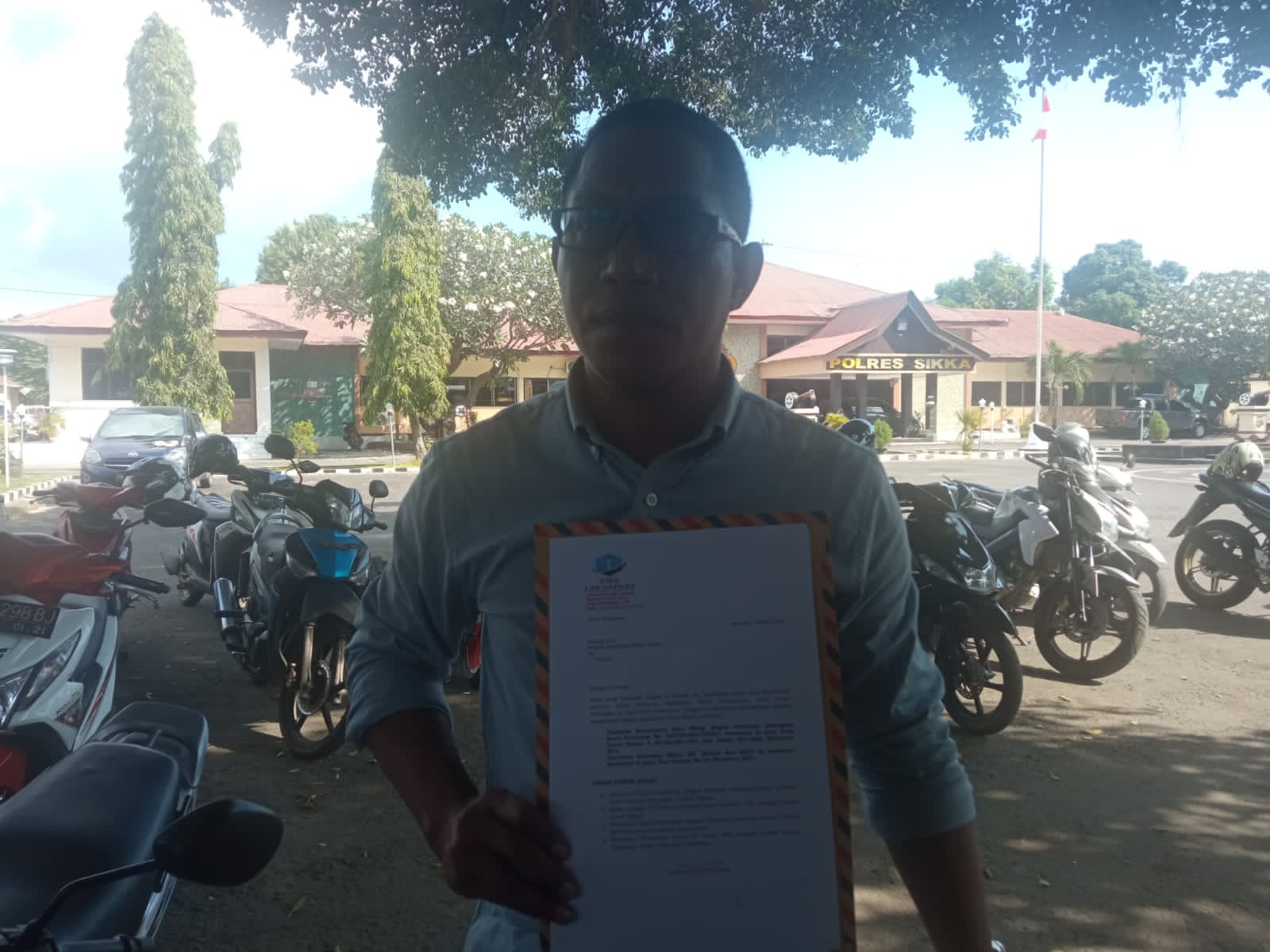 Diduga Lakukan Permufakatan Jahat, Seorang Notaris dan Warga Alok Sikka Dipolisikan