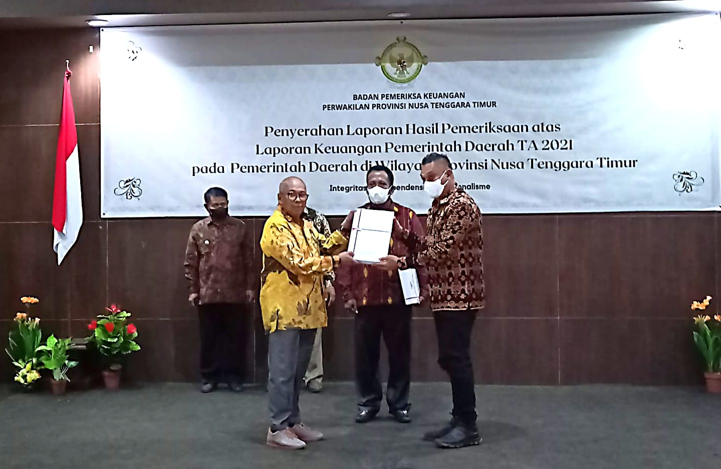 Sikka Raih Opini WTP Atas Laporan Keuangan Pemda TA 2021