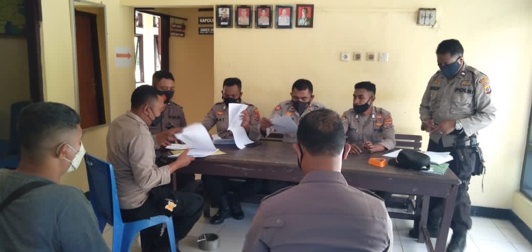 Tim Supervisi SDM Siwas Polres Ende Kunjungi Polsek Wewaria 