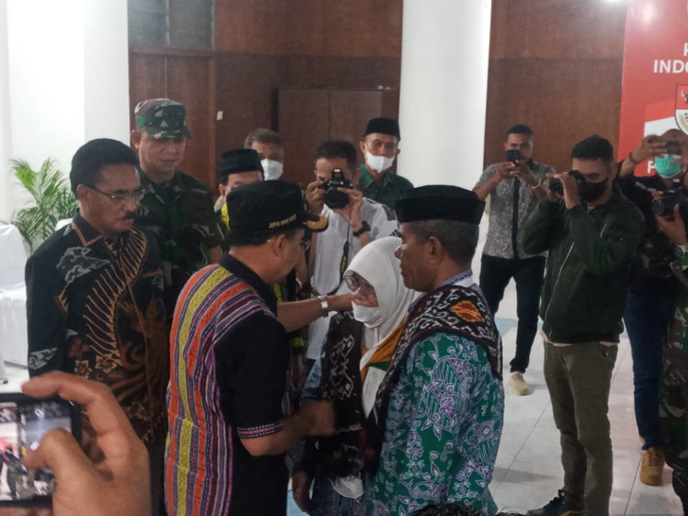 Walikota Kupang Melepas 155 Calon Jamaah Haji Tingkat Kota Kupang 1443 H/2022 M