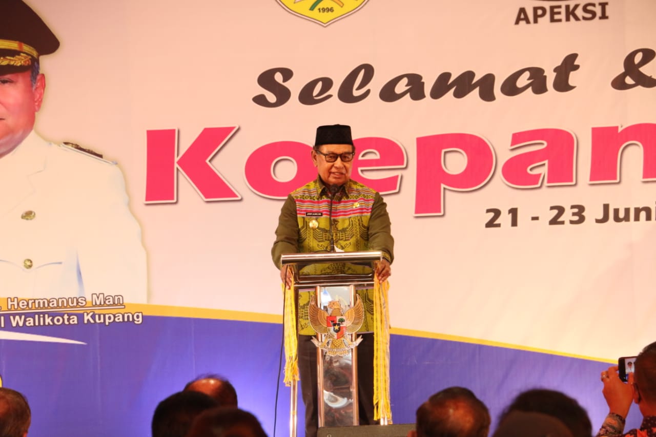 Buka Pameran Koepan Expo, Wagub Nae Soi Apresiasi Pemkot Kupang