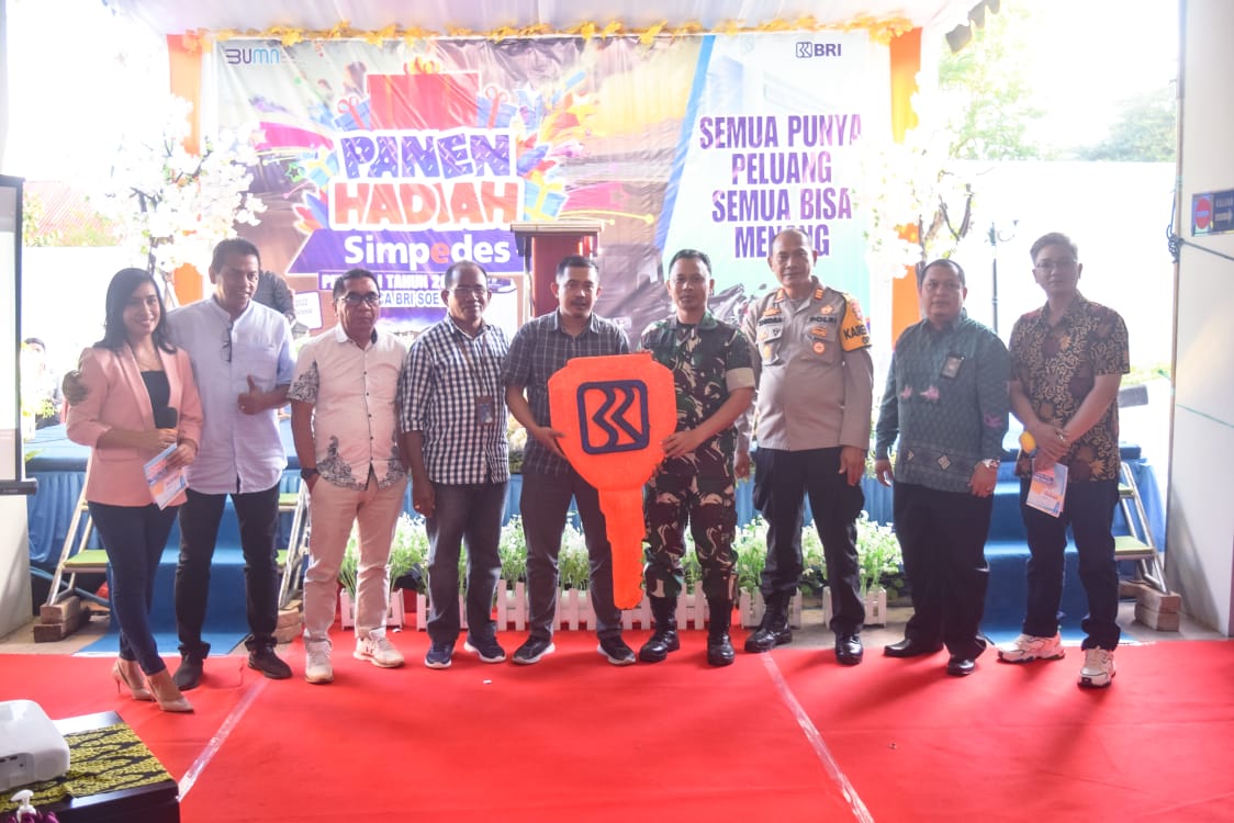 Ini Pesan Dandim 1621/TTS Saat Membuka Acara Pengundian Panen Hadiah Simpedes BRI
